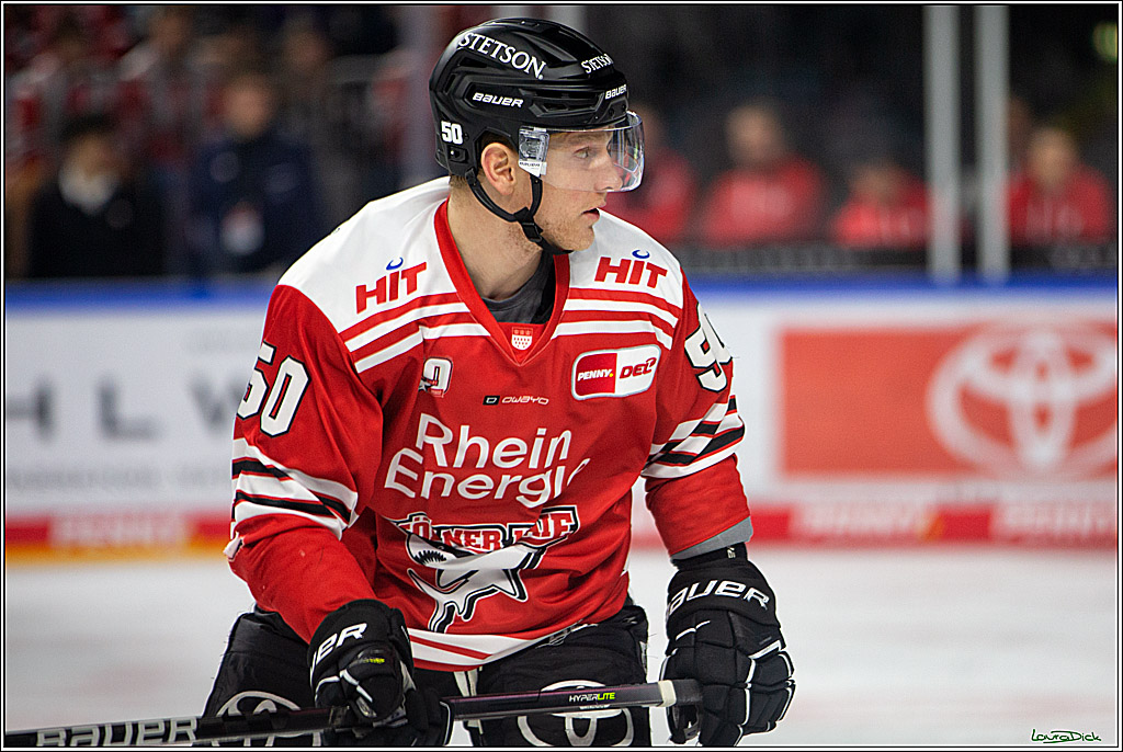 PENNY DEL; Koelner Haie- Loewen Frankfurt; Koeln, 01.12.2022